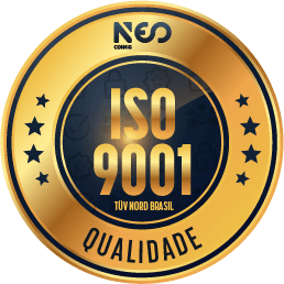 Ícone da certificação ISO 9001