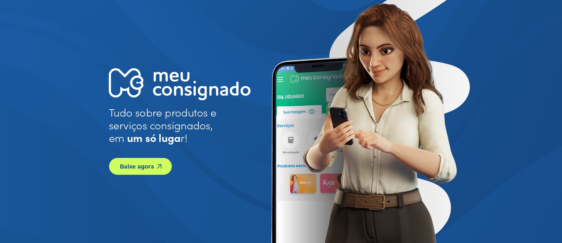 Meu Consignado: tudo sobre produtos e serviços consignados em um só lugar! Baixe agora